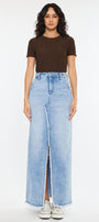 Anette High Rise Maxi Denim Skirt - Official Kancan USA