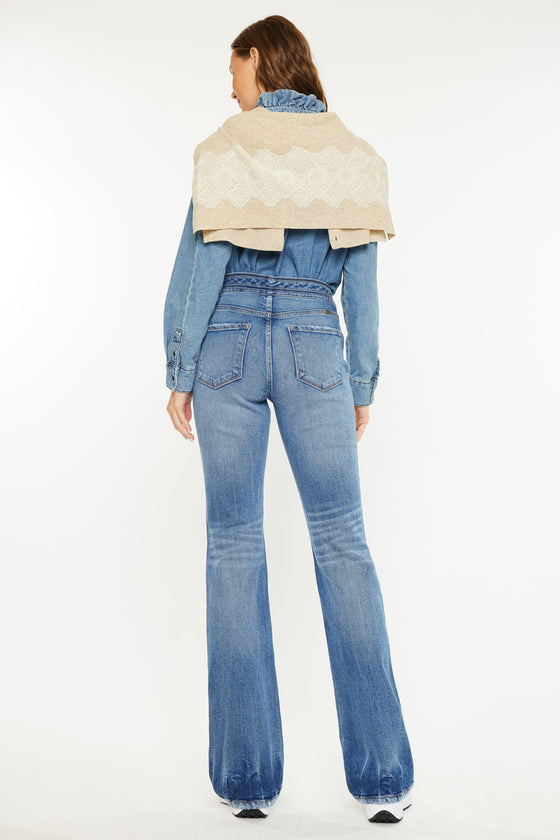 Denicee High Rise Bootcut Jeans - Official Kancan USA