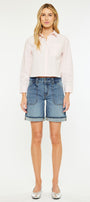 Mariane Mid Rise Bermuda Shorts - Official Kancan USA