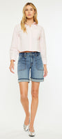 Mariane Mid Rise Bermuda Shorts - Official Kancan USA