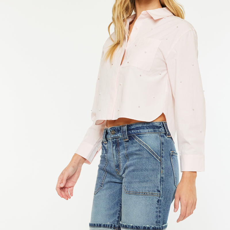 Mariane Mid Rise Bermuda Shorts - Official Kancan USA