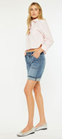 Mariane Mid Rise Bermuda Shorts - Official Kancan USA