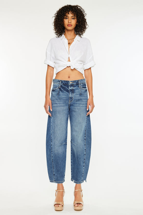 Yolanda Low Slung Horseshoe Jeans - Official Kancan USA