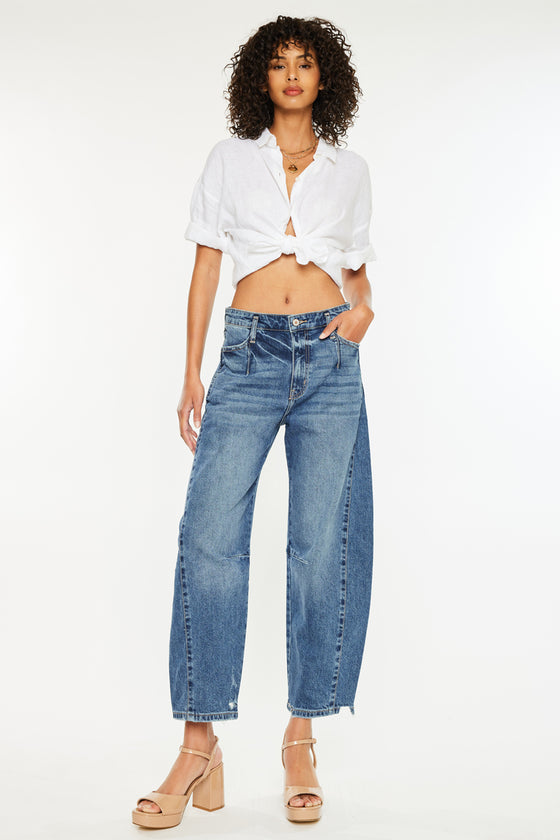 Yolanda Low Slung Horseshoe Jeans - Official Kancan USA