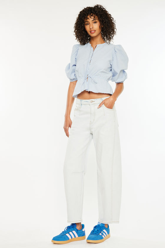 Yolanda Low Slung Horseshoe Jeans - Official Kancan USA
