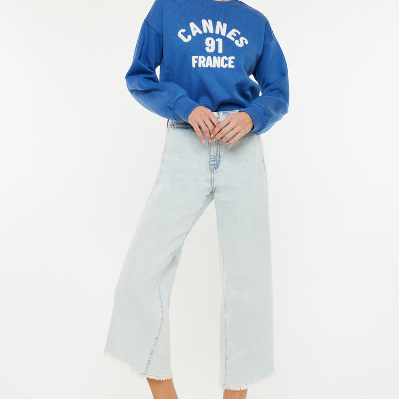 Arnie High Rise Crop Gaucho Pants - Official Kancan USA