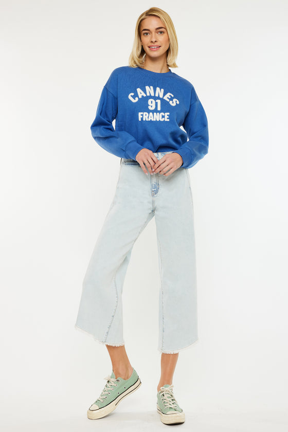 Arnie High Rise Crop Gaucho Pants - Official Kancan USA