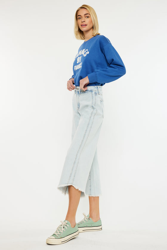 Arnie High Rise Crop Gaucho Pants - Official Kancan USA
