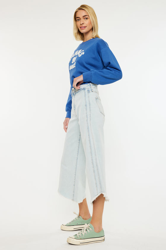 Arnie High Rise Crop Gaucho Pants - Official Kancan USA