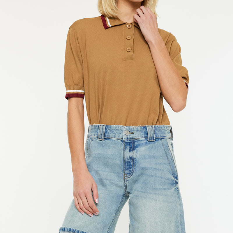 Zana Mid Rise Bermuda Shorts - Official Kancan USA