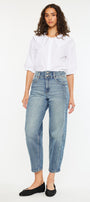 Jane Ultra High Rise Slim Barrel Jeans - Official Kancan USA
