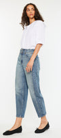 Jane Ultra High Rise Slim Barrel Jeans - Official Kancan USA