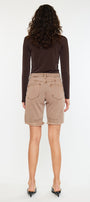 Rosanne High Rise Barrel Fit Shorts - Official Kancan USA