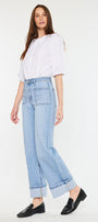 Olsen High Rise Wide Leg Jeans - Official Kancan USA
