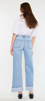 Olsen High Rise Wide Leg Jeans - Official Kancan USA