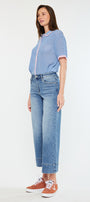 kells High Rise Crop Wide Leg Jeans - Official Kancan USA