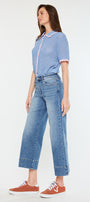 kells High Rise Crop Wide Leg Jeans - Official Kancan USA