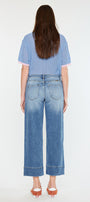 kells High Rise Crop Wide Leg Jeans - Official Kancan USA
