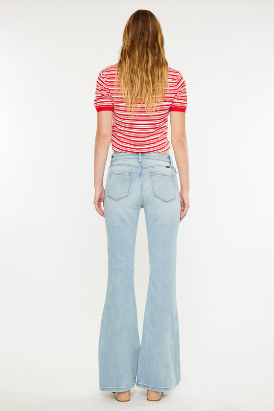 Abigail High Rise Flare Jeans