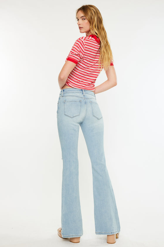 Abigail High Rise Flare Jeans