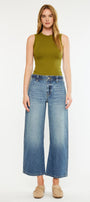 Bells Mid Rise Loose Barrel Jeans - Official Kancan USA