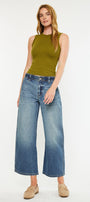 Bells Mid Rise Loose Barrel Jeans - Official Kancan USA
