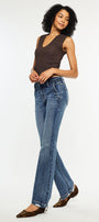 Delcie Mid Rise Bootcut Jeans - Official Kancan USA