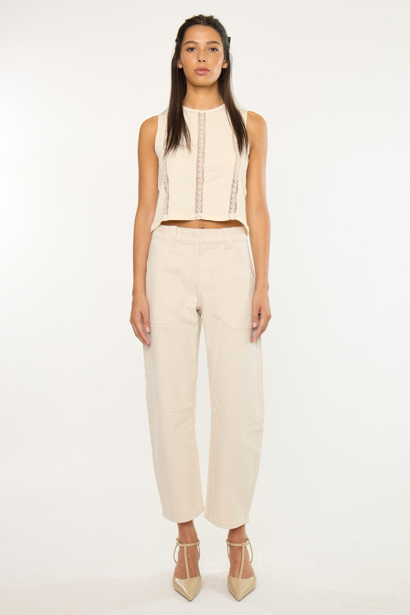 Serene Low Slung Barrel Jeans - Official Kancan USA
