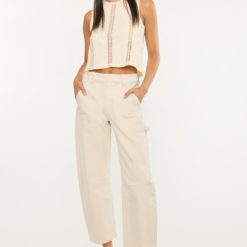 Serene Low Slung Barrel Jeans - Official Kancan USA