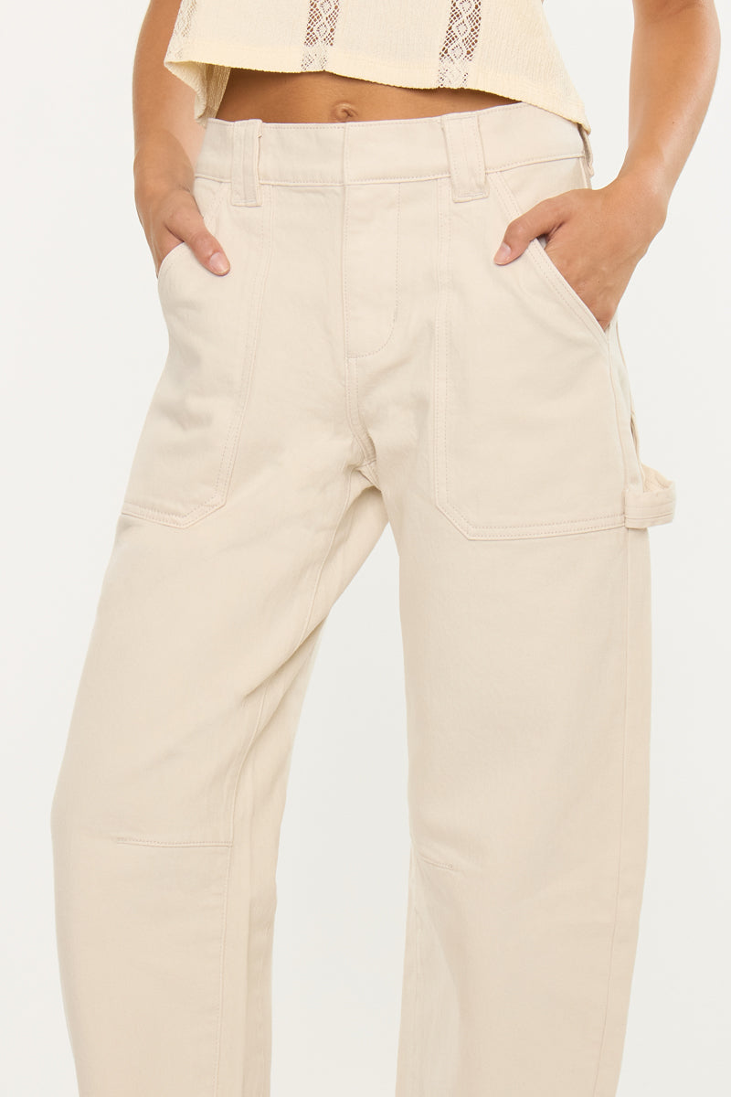 Serene Low Slung Barrel Jeans - Official Kancan USA