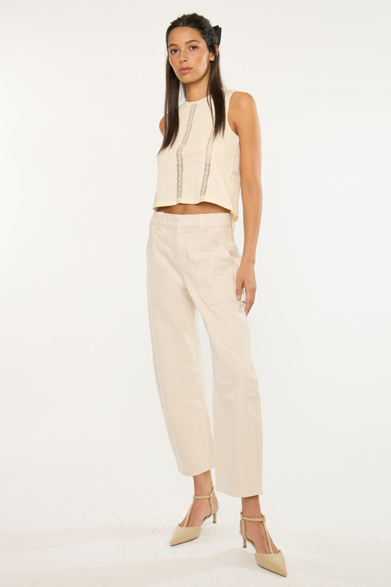 Serene Low Slung Barrel Jeans - Official Kancan USA