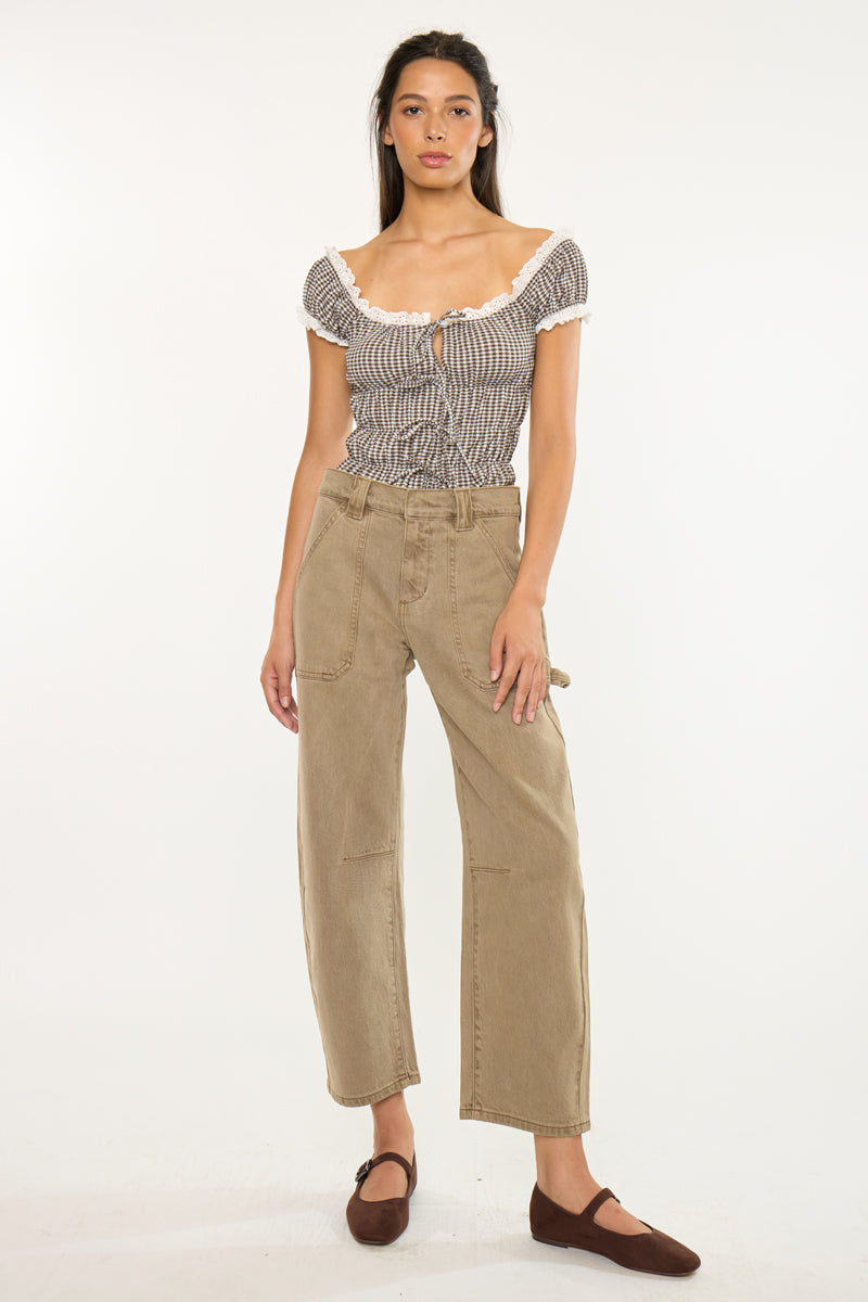 Serene Low Slung Barrel Jeans - Official Kancan USA