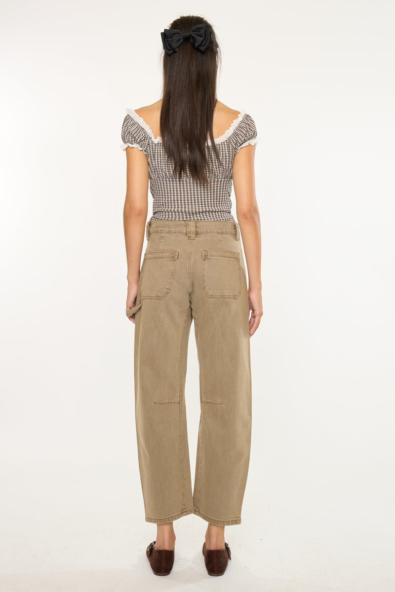 Serene Low Slung Barrel Jeans - Official Kancan USA