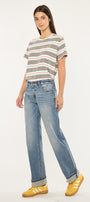 Irine Low Slung Baggy Straight Jeans - Official Kancan USA