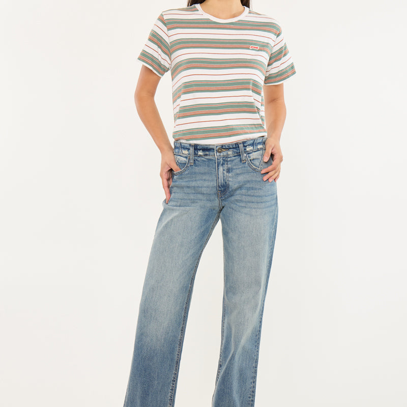 Irine Low Slung Baggy Straight Jeans - Official Kancan USA