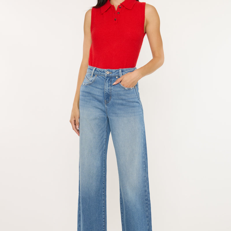 Becca Ultra High Rise Wide Leg Trouser - Official Kancan USA