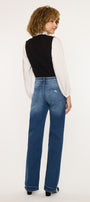 Dayna High Rise Slim Wide Leg Jeans - Official Kancan USA