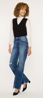 Dayna High Rise Slim Wide Leg Jeans - Official Kancan USA