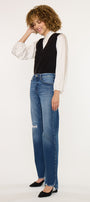 Dayna High Rise Slim Wide Leg Jeans - Official Kancan USA