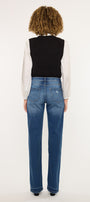 Dayna High Rise Slim Wide Leg Jeans - Official Kancan USA