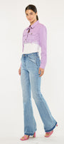 Aimmes High Rise Flare Jeans - Official Kancan USA