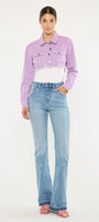 Aimmes High Rise Flare Jeans - Official Kancan USA