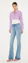 Aimmes High Rise Flare Jeans - Official Kancan USA