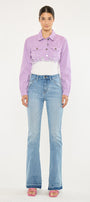 Aimmes High Rise Flare Jeans - Official Kancan USA