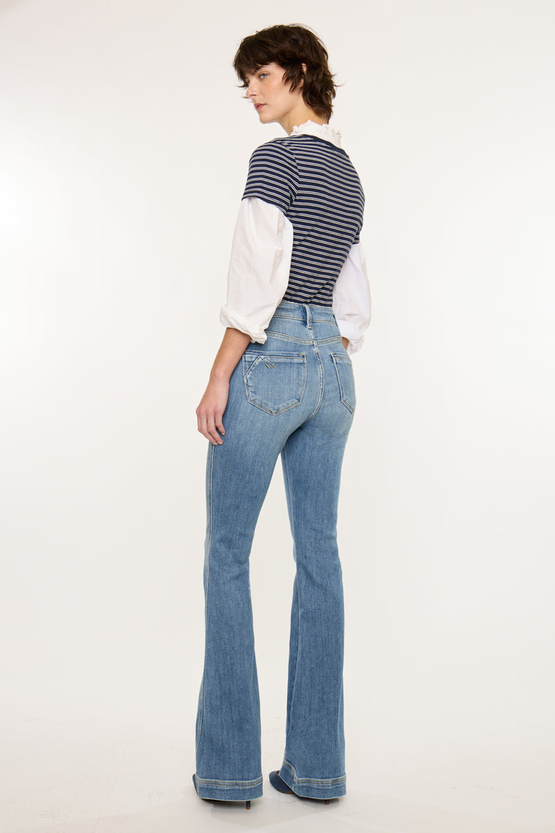 Rachel High Rise Flare - Official Kancan USA