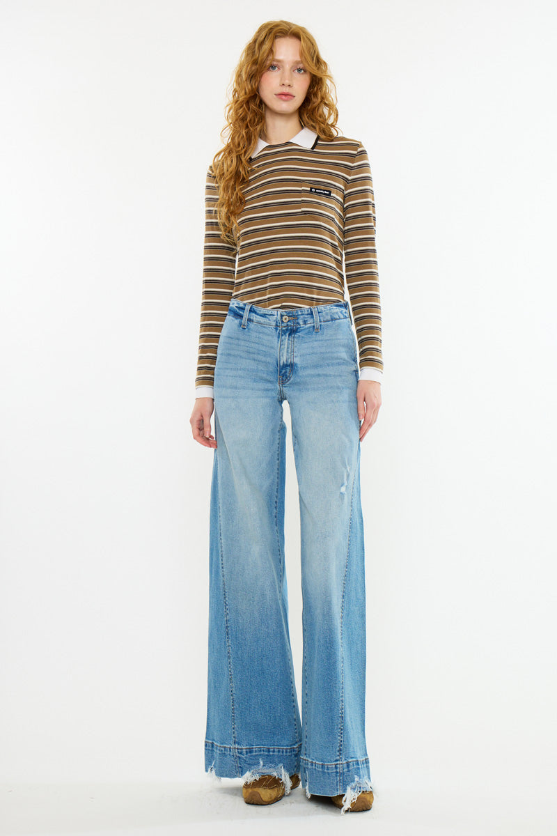Birdeen Mid Rise Super Wide