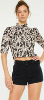 Abby High Rise Belted Shorts - Official Kancan USA