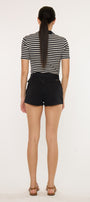 Abby High Rise Belted Shorts - Official Kancan USA