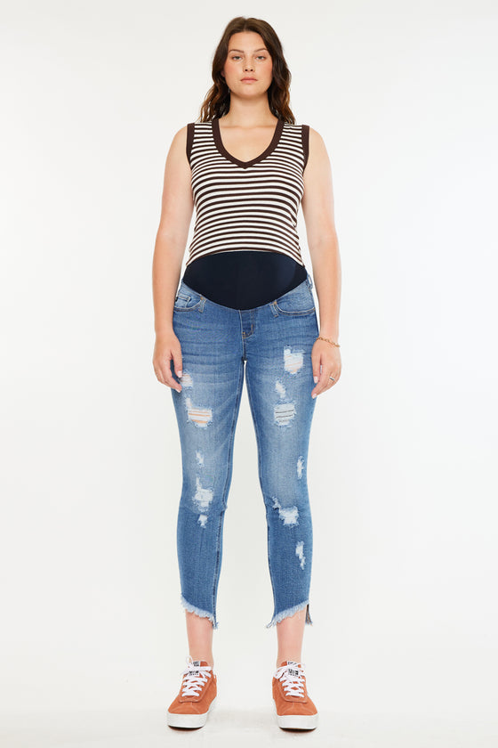 Jezebel Maternity Ankle Skinny Jeans