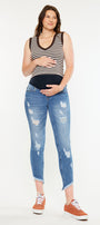 Jezebel Maternity Ankle Skinny Jeans - Official Kancan USA
